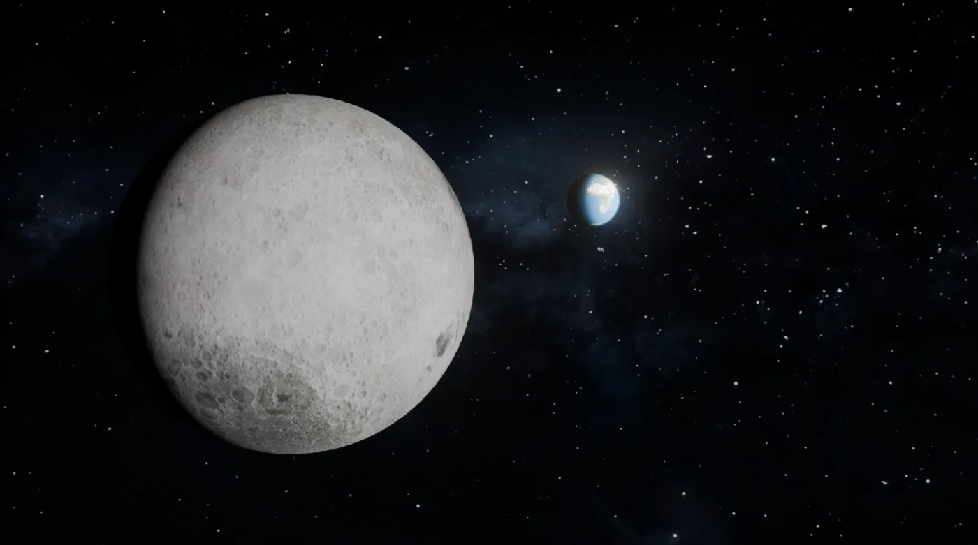 La rotation synchronique de la Lune