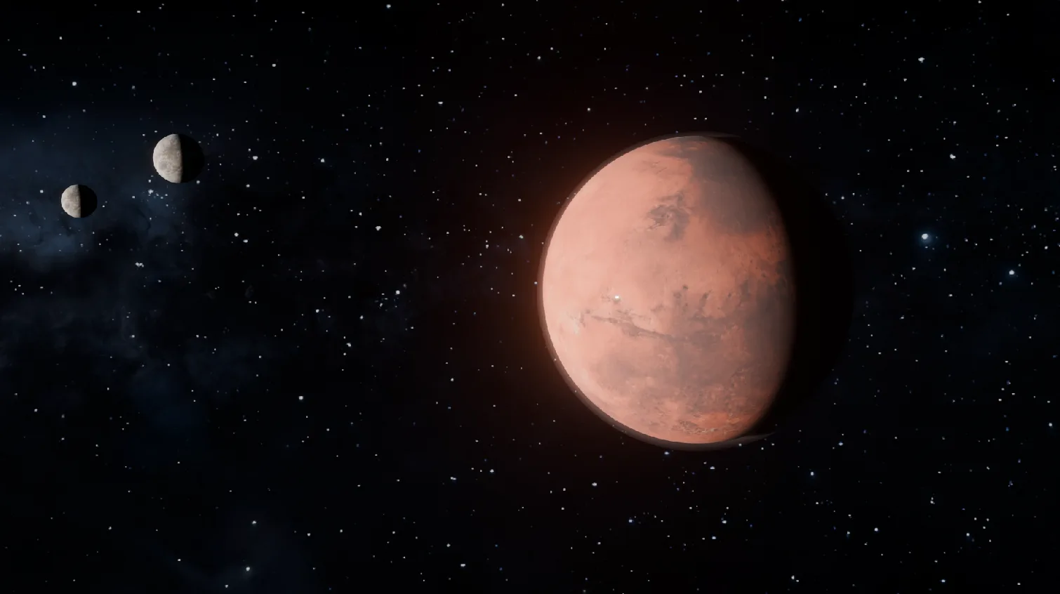Mars la planète rouge !