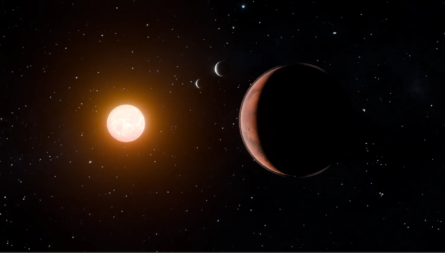 Mars modèle 3D