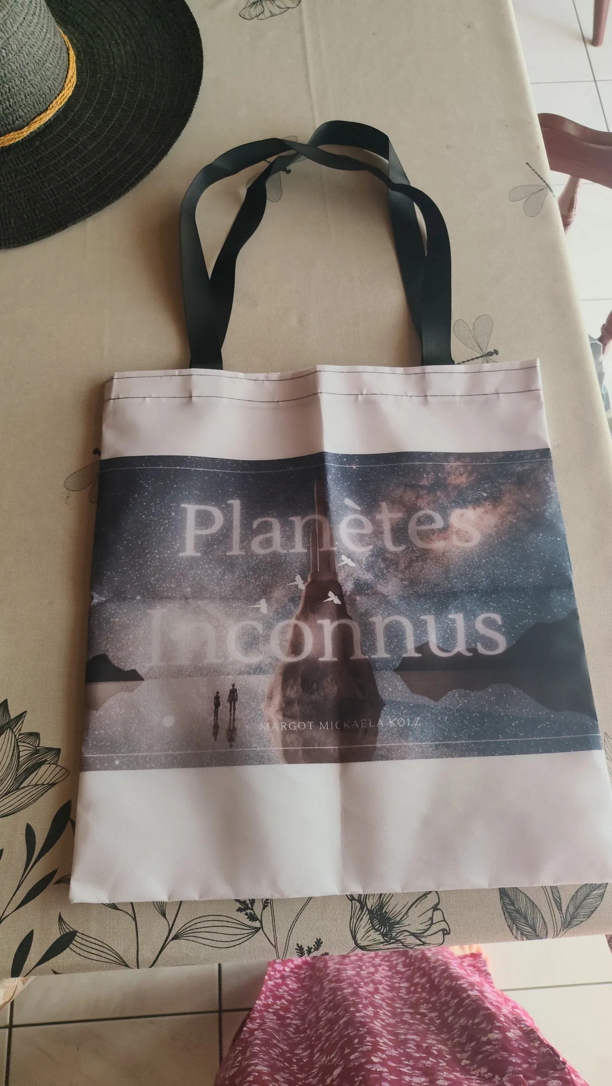 Sac imprimé "Planète Inconnue"